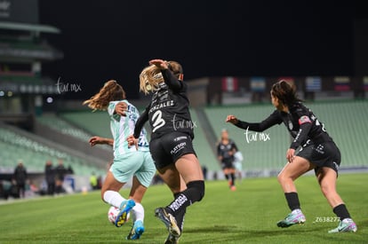 Kimberli Gómez, Lesly González | Santos vs Necaxa femenil