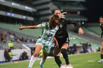 Kimberli Gómez, Lesly González | Santos vs Necaxa femenil