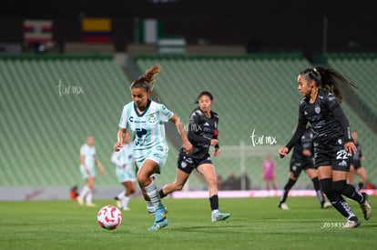 Kimberli Gómez, Athziri Alonso | Santos vs Necaxa femenil