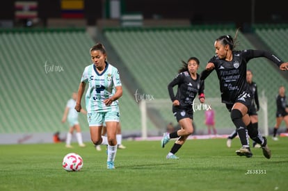 Kimberli Gómez, Athziri Alonso | Santos vs Necaxa femenil