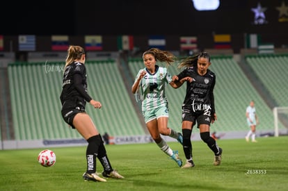 Kimberli Gómez, Athziri Alonso | Santos vs Necaxa femenil