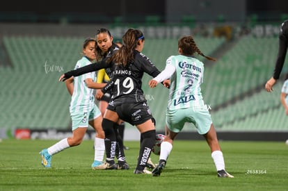 Mariana Ramos, Diana Anguiano | Santos vs Necaxa femenil