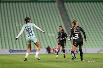 Lia Romero, Lesly González | Santos vs Necaxa femenil