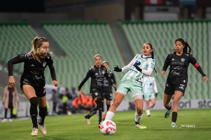 Mayra Santana, María Acosta | Santos vs Necaxa femenil