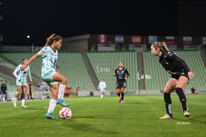 Kimberli Gómez, Lesly González | Santos vs Necaxa femenil