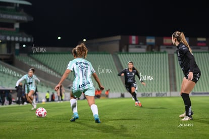 Kimberli Gómez, Lesly González | Santos vs Necaxa femenil