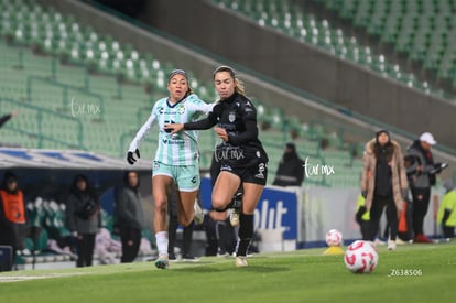 Lia Romero, Lesly González | Santos vs Necaxa femenil