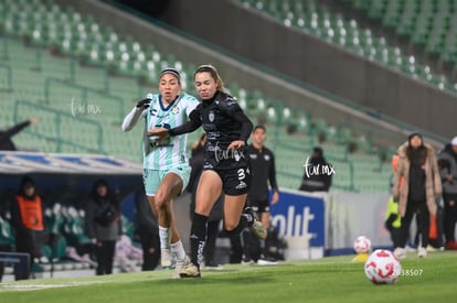 Lia Romero, Lesly González | Santos vs Necaxa femenil