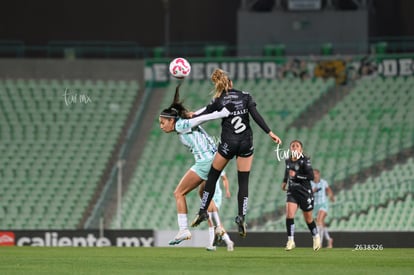 Lia Romero, Lesly González | Santos vs Necaxa femenil