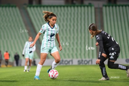 Kimberli Gómez, Avril Navarro | Santos vs Necaxa femenil