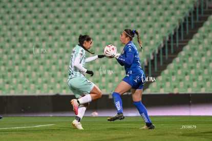 Mayra Santana, Valeria Martínez | Santos vs Necaxa femenil