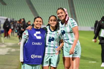 Alessandra Ramirez, Doménica Rodríguez, Havi Ibarra | Santos vs Necaxa femenil