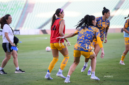 Greta Espinoza, Jennifer Hermoso | Santos vs Tigres femenil