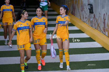 Tatiana Flores, Alexia Delgado, Sabrina Enciso | Santos vs Tigres femenil