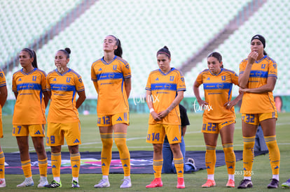 Anika Rodríguez, Aaliyah Farmer, Diana Ordoñez, Sandra Mayor | Santos vs Tigres femenil