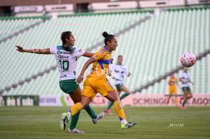 Sandra Mayor, Karla Rodriguez | Santos vs Tigres femenil