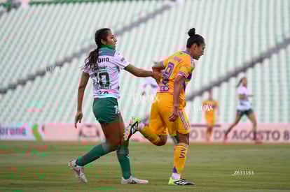 Sandra Mayor, Karla Rodriguez | Santos vs Tigres femenil