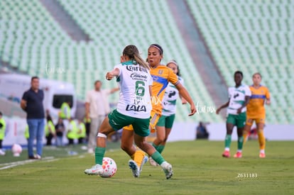 María Sánchez, Havi Ibarra | Santos vs Tigres femenil