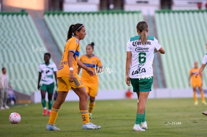 María Sánchez, Havi Ibarra | Santos vs Tigres femenil