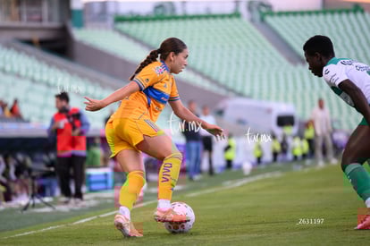 Anika Rodríguez, Sandra Nabweteme | Santos vs Tigres femenil