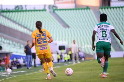 Anika Rodríguez, Sandra Nabweteme | Santos vs Tigres femenil