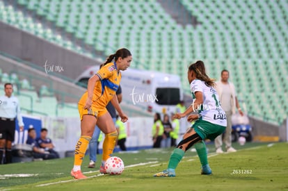 Anika Rodríguez, Kimberli Gómez | Santos vs Tigres femenil
