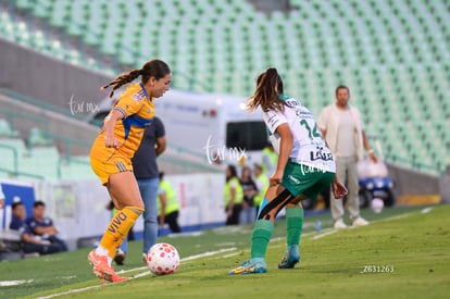 Anika Rodríguez, Kimberli Gómez | Santos vs Tigres femenil
