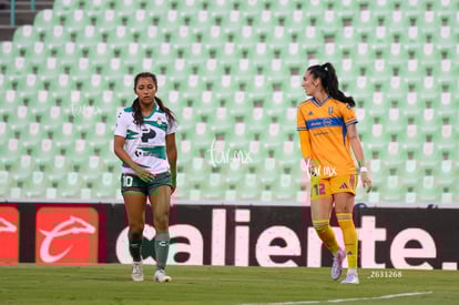 Karla Rodriguez, Diana Ordoñez | Santos vs Tigres femenil