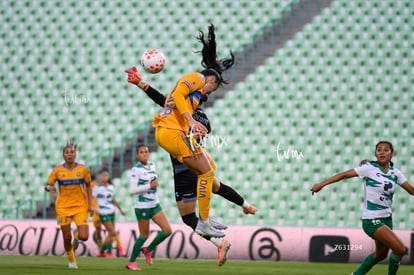 Areli Reyes, Diana Ordoñez | Santos vs Tigres femenil