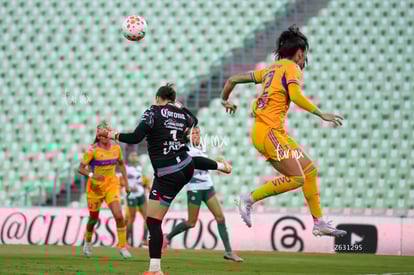 Areli Reyes, Diana Ordoñez | Santos vs Tigres femenil