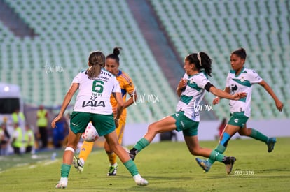 Doménica Rodríguez, Havi Ibarra | Santos vs Tigres femenil