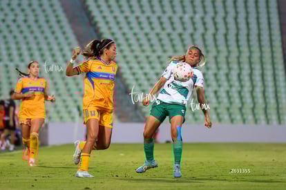 Kimberli Gómez, María Sánchez | Santos vs Tigres femenil