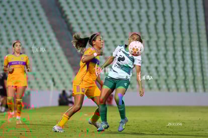 Kimberli Gómez, María Sánchez | Santos vs Tigres femenil