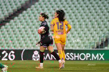 Areli Reyes, Diana Ordoñez | Santos vs Tigres femenil