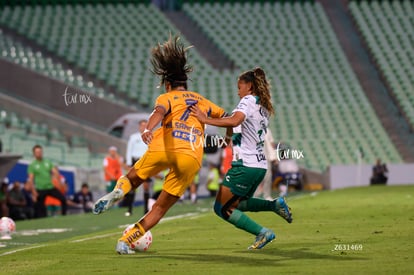 Kimberli Gómez, María Sánchez | Santos vs Tigres femenil