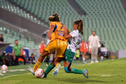Kimberli Gómez, María Sánchez | Santos vs Tigres femenil