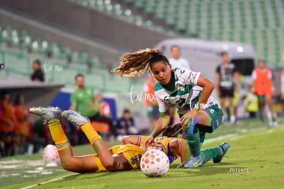 Kimberli Gómez | Santos vs Tigres femenil