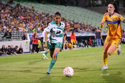 Kimberli Gómez, Diana Ordoñez | Santos vs Tigres femenil