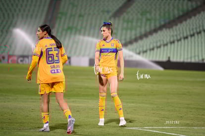 Tatiana Flores | Santos vs Tigres femenil