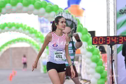 Jessica Flores, campeona | SantosK 10K y 5K 2025