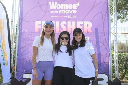 Hilda G, Marijose, Ana Janeth | Women on the move 5K y 3K Día de la Mujer