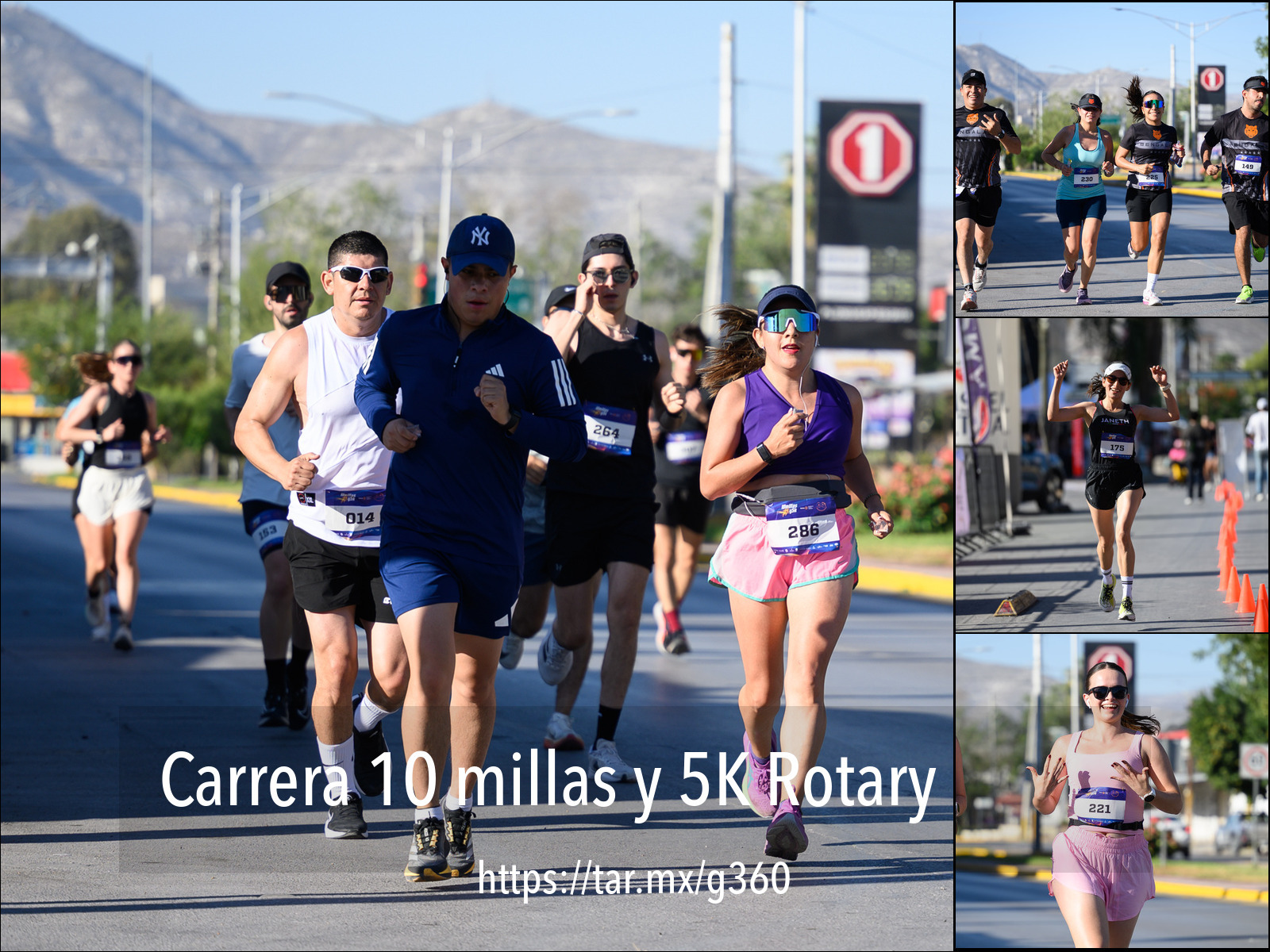 Carrera 10 millas y 5K Rotary