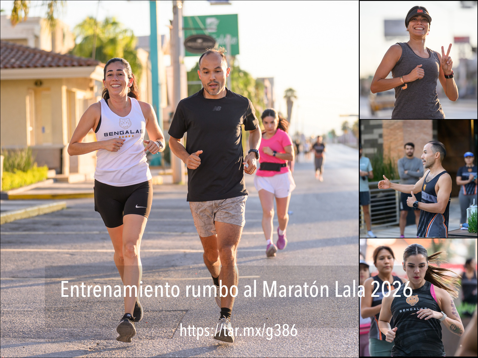 Entrenamiento rumbo al Maratón Lala 2026