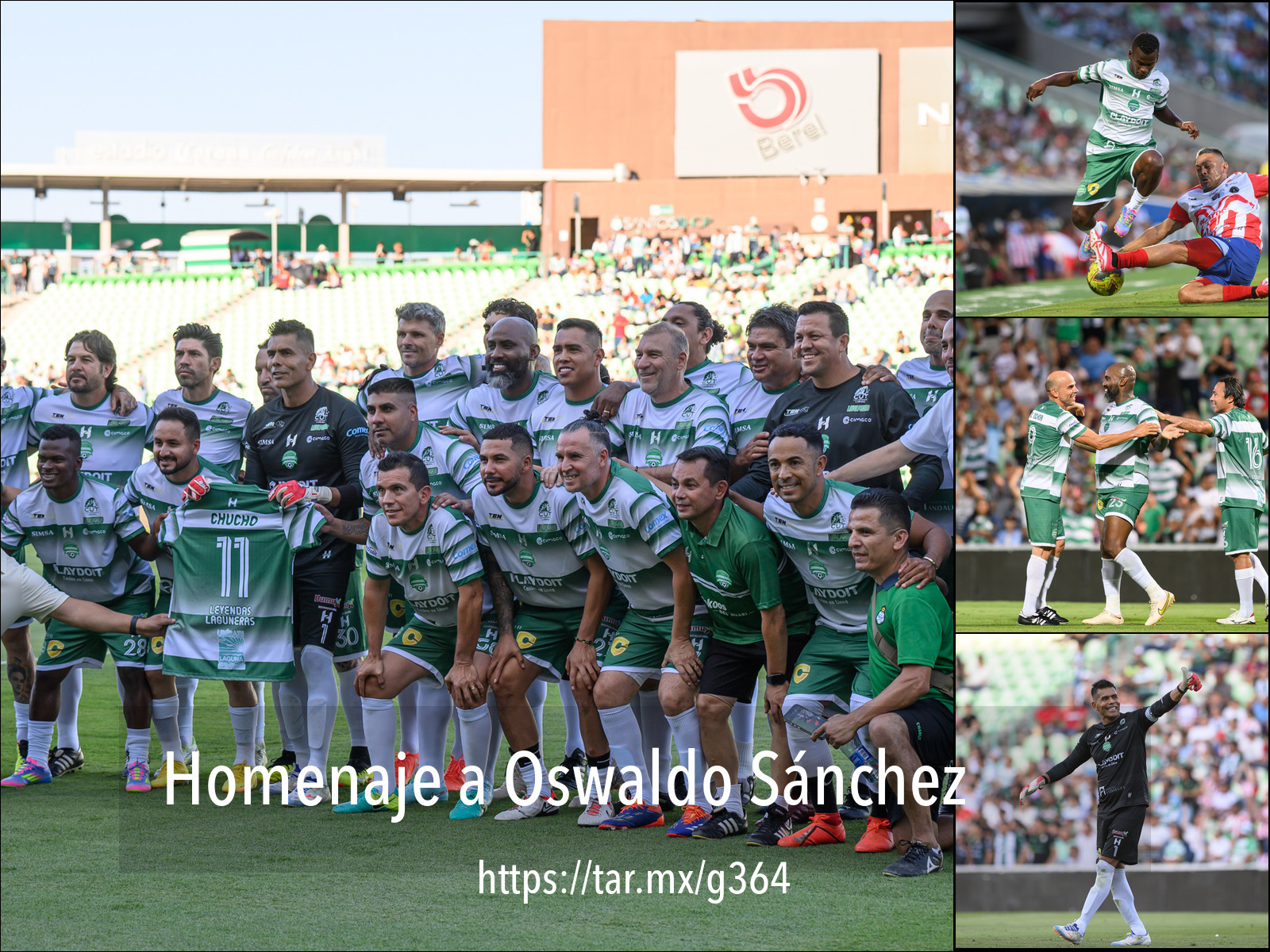 Homenaje a Oswaldo Sánchez