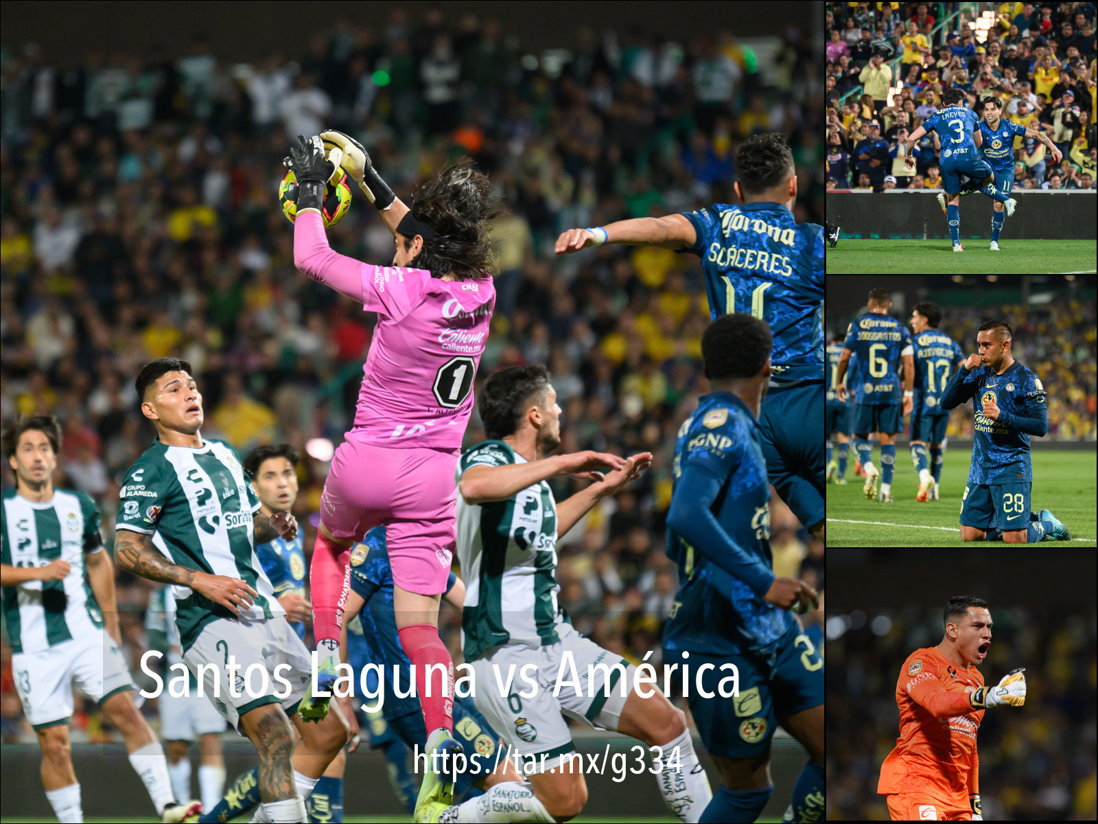 Fútbol: Santos Laguna vs América