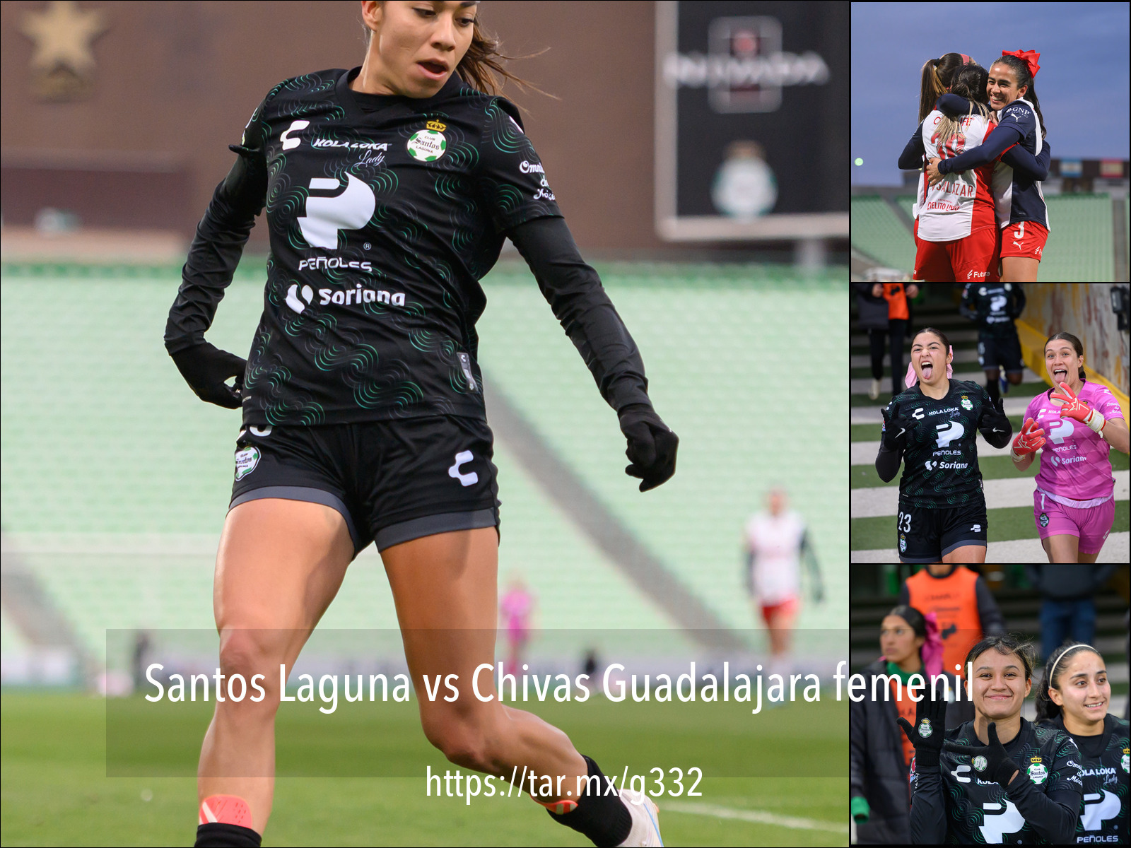 Fútbol femenil: Santos Laguna vs Chivas Guadalajara femenil