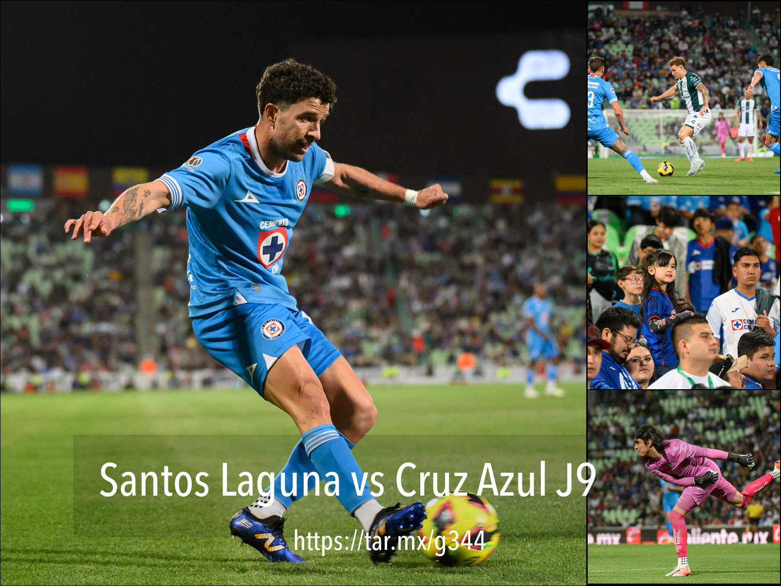 Santos Laguna vs Cruz Azul J9