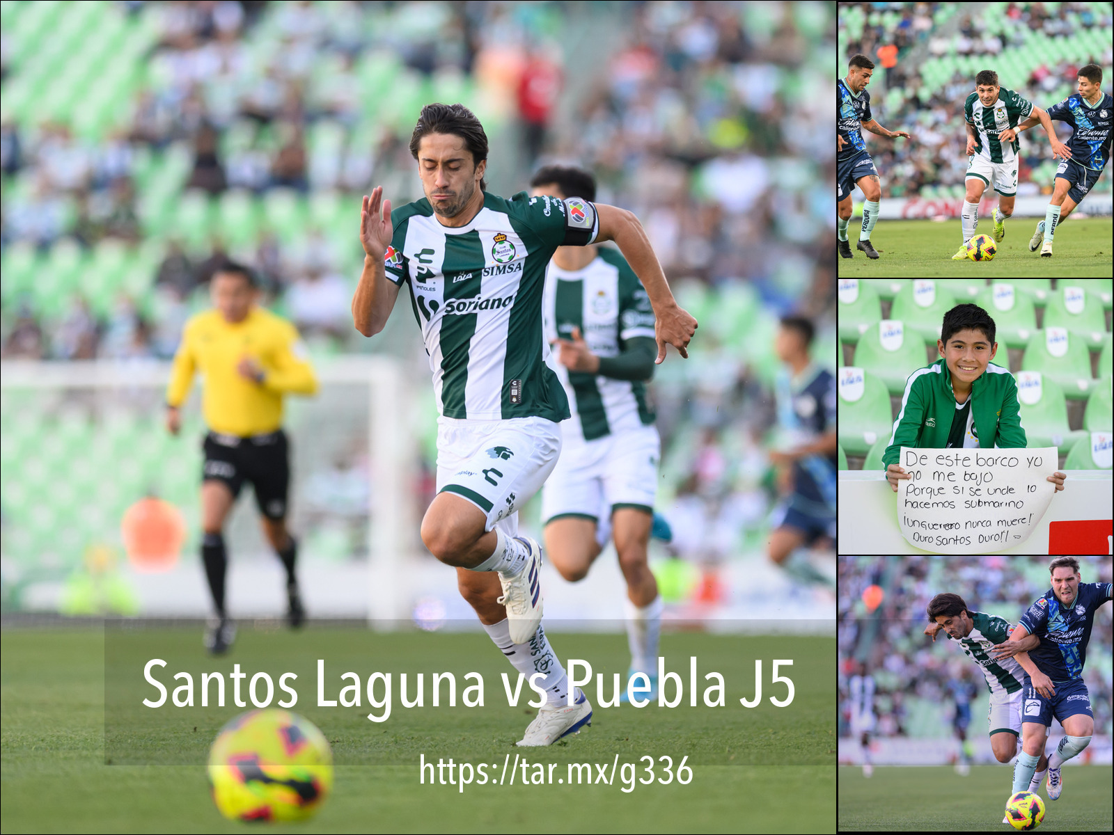 Fútbol: Santos Laguna vs Puebla J5