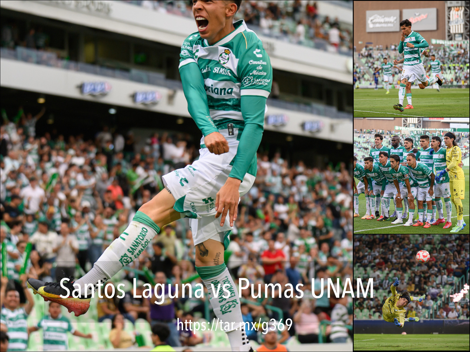 Santos Laguna vs Pumas UNAM