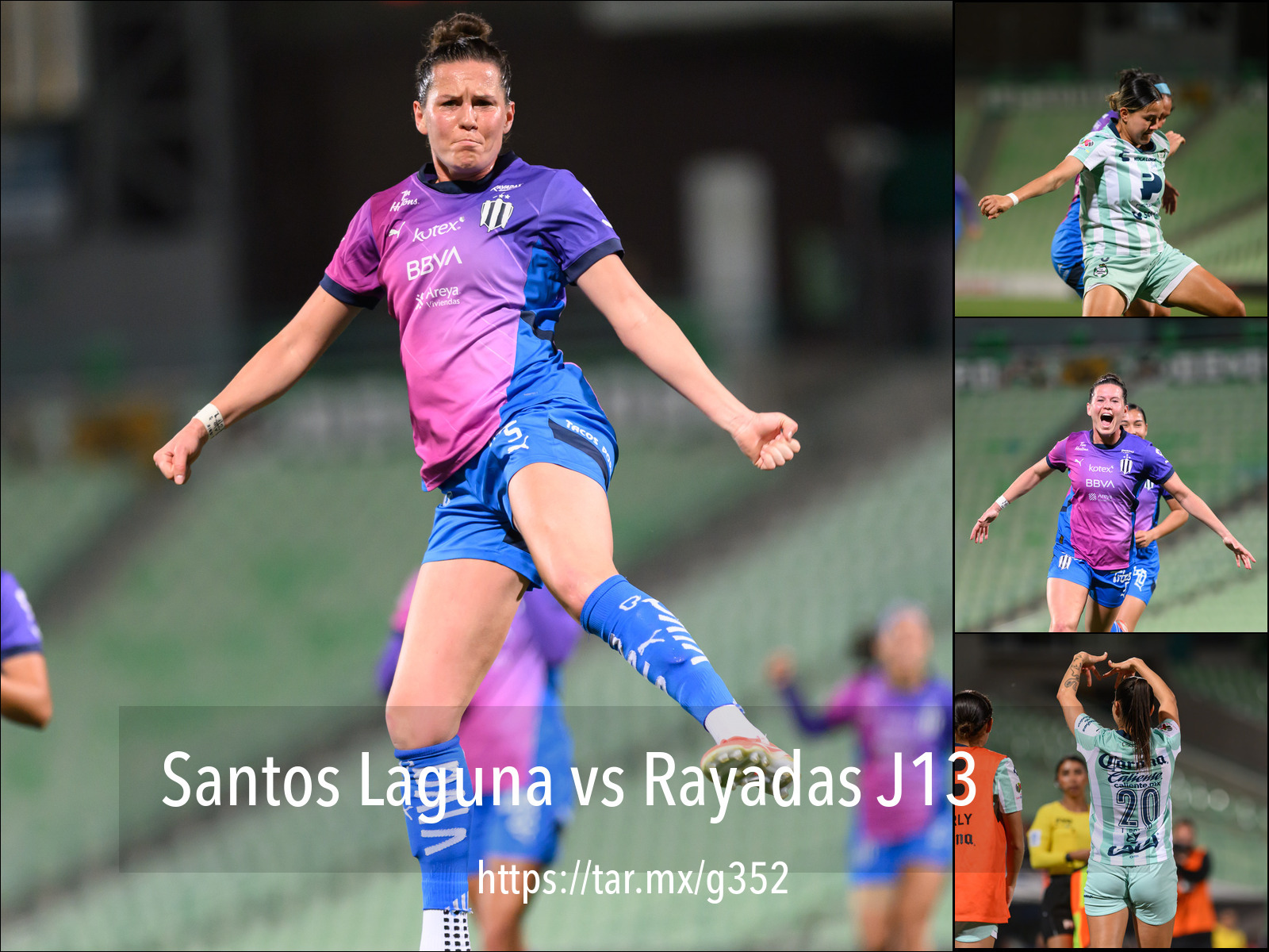 Fútbol femenil: Santos Laguna vs Rayadas J13